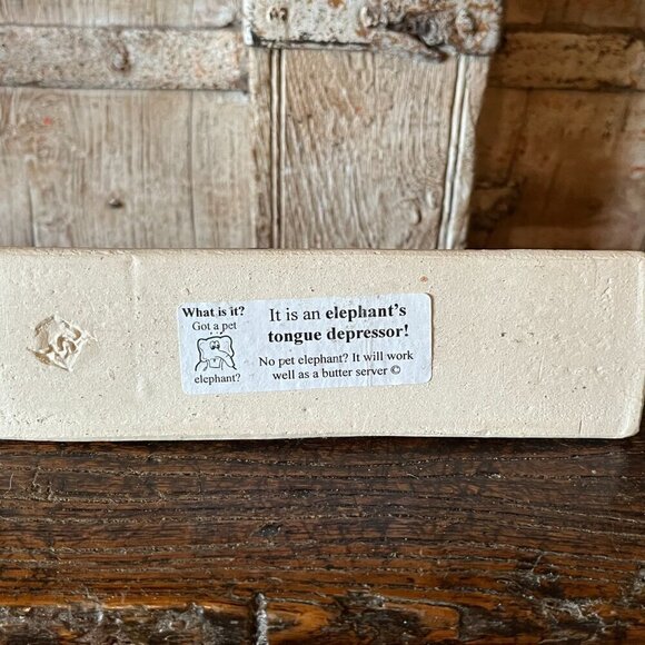 Butter Server / Sled LEN LINDSAY Signed Stoneware Glazed Pottery Vintage 80s - Picture 10 of 11